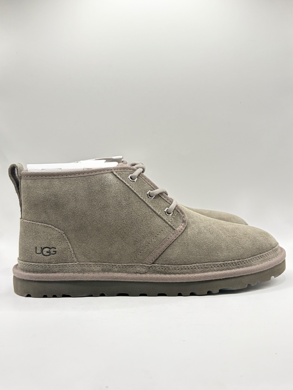 UGG Neumel men’s suede chukka boots in a versatile neutral color 10 Men - NO BOX
